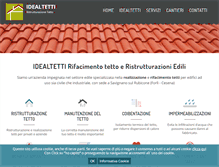 Tablet Screenshot of idealtetti.com